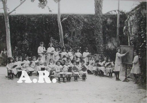 Vintage picture school