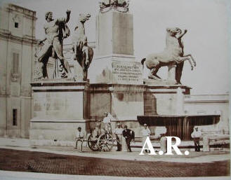 Rome vintage photo album