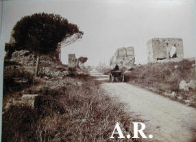 Rome vintage photo album