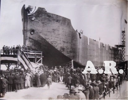 SS Faith concrete ship construction